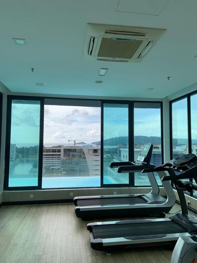 Sky Suite Top Floor With Rooftop Pool & Gym Kota Kinabalu Buitenkant foto